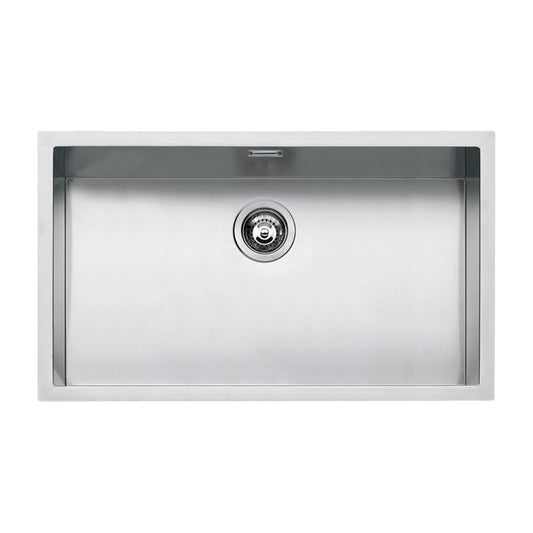 Kitchen sink square steel sink 71×40 cm with radius “15”