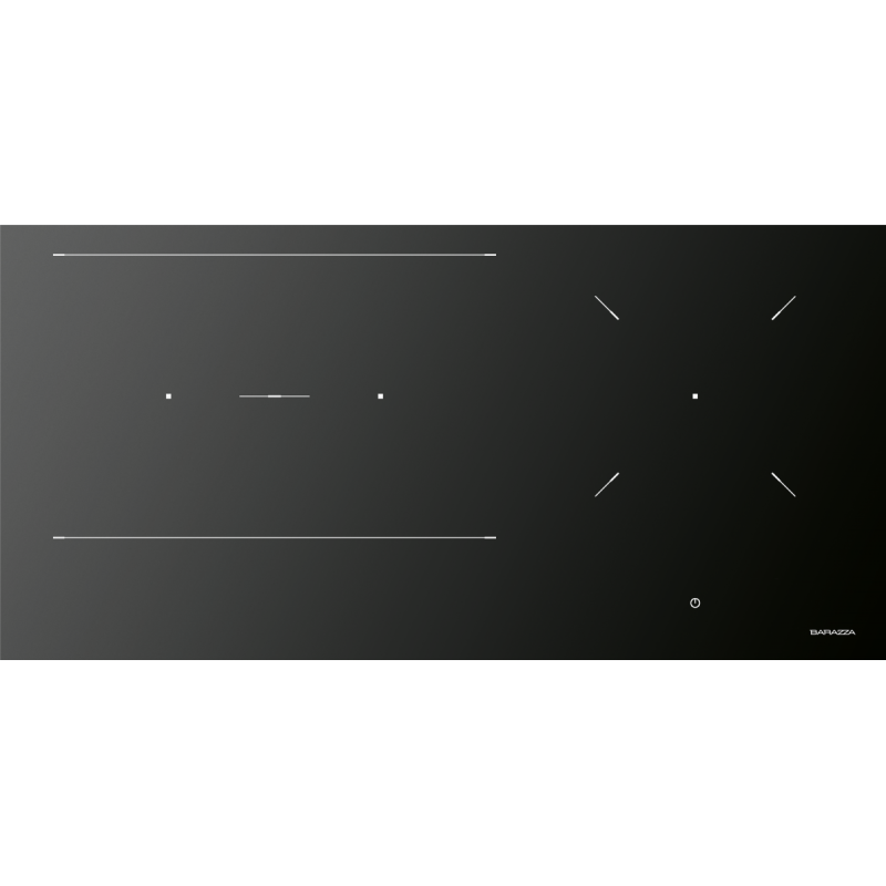 Built-in and flush City hob 90 cm induction