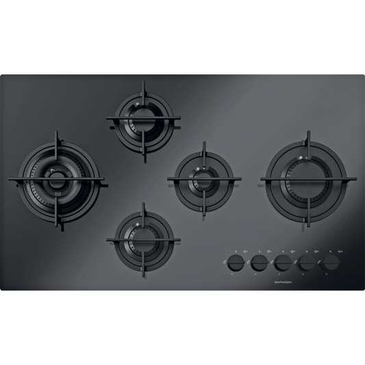 Hob Mood 90 Cm Glass Ceramic Black