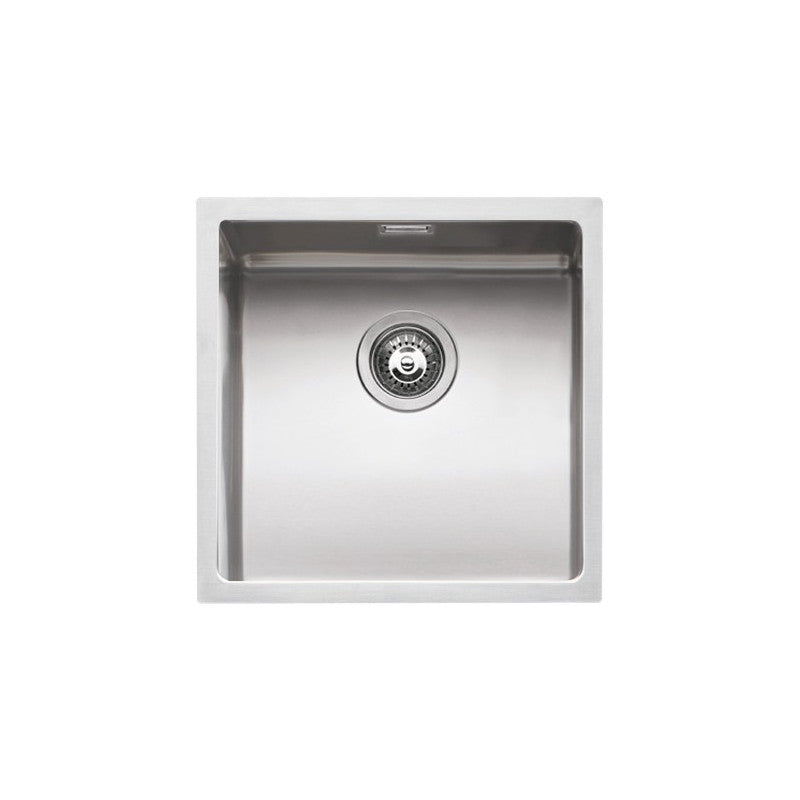 Kitchen sink square steel sink 40 × 40 cm with radius “15”