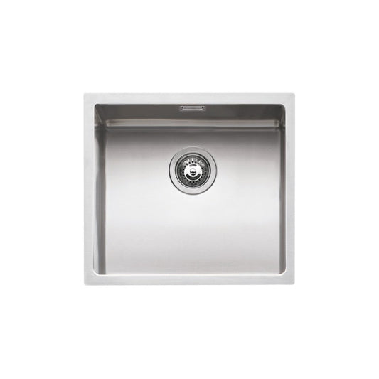 Kitchen sink square steel sink 45 × 40 cm with radius “15”