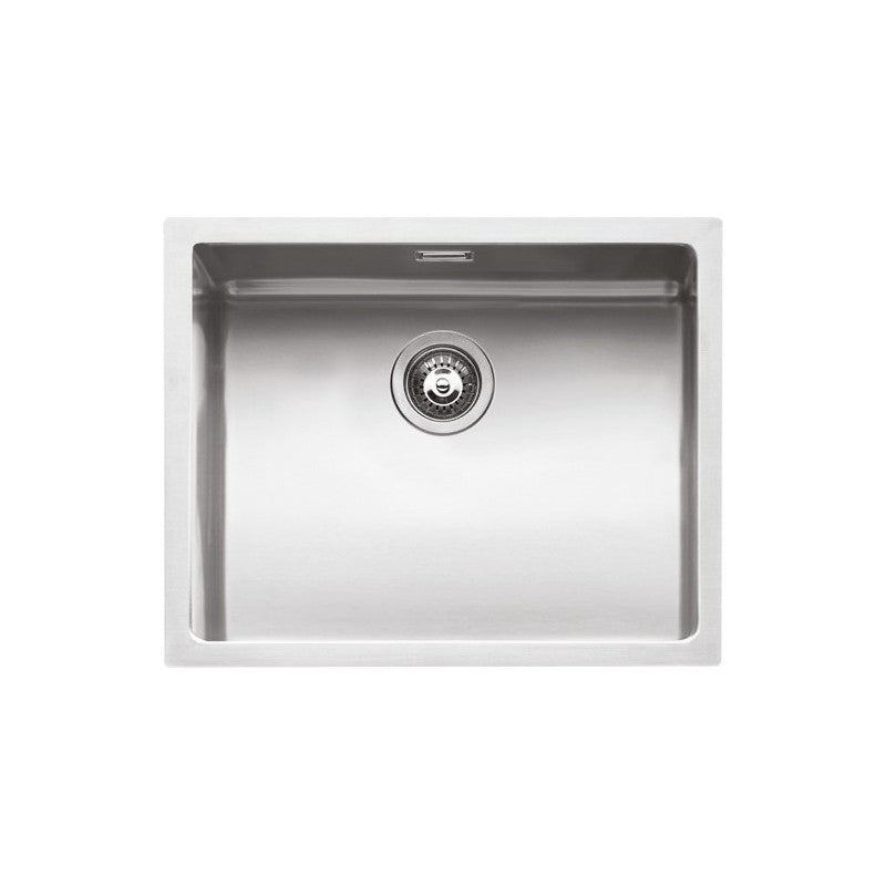 Kitchen sink square steel sink 50 × 40 cm with radius “15”