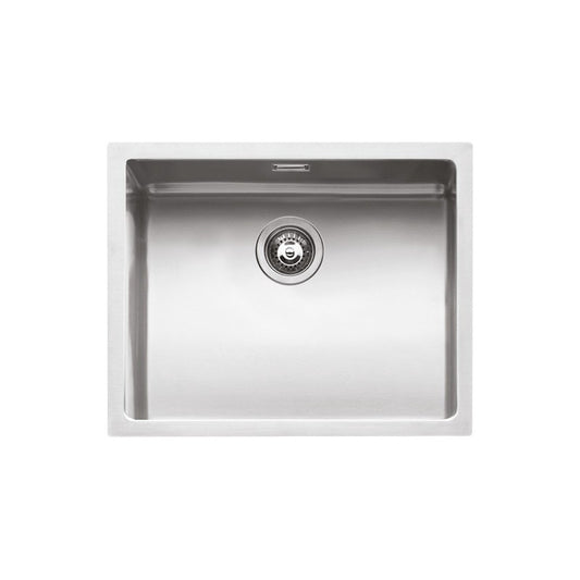 Kitchen sink square steel sink 50 × 40 cm with radius “15”