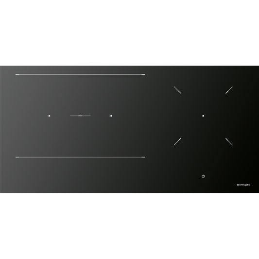 Built-in and flush City hob 90 cm induction