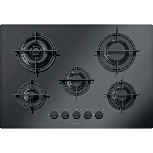 Hob Mood 75 Cm Glass Ceramic Black